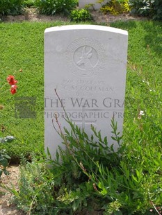 ANCONA WAR CEMETERY - COLEMAN, L C M